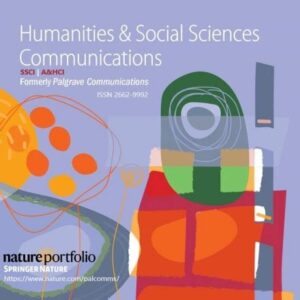 Image featuring cover of Humanities & Social Sciences Communications