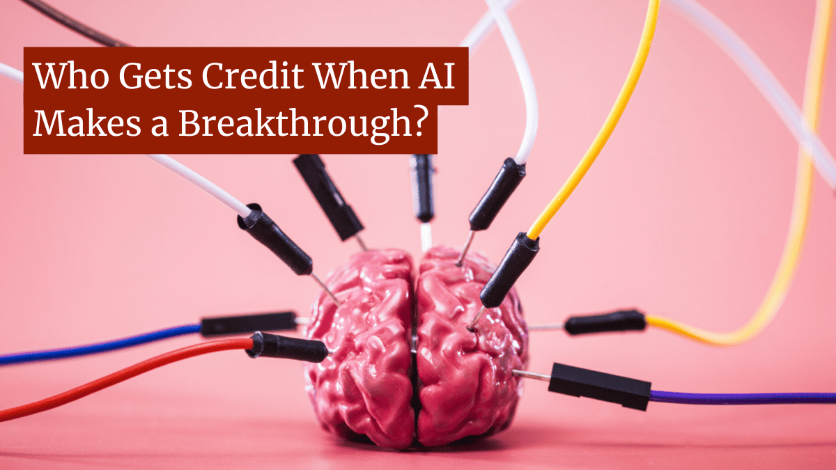Who Gets Credit When AI Makes a Breakthrough?