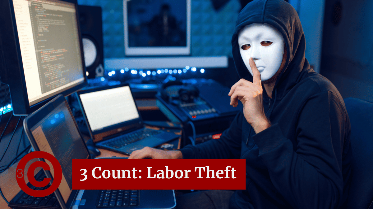 3 Count: Labor Theft
