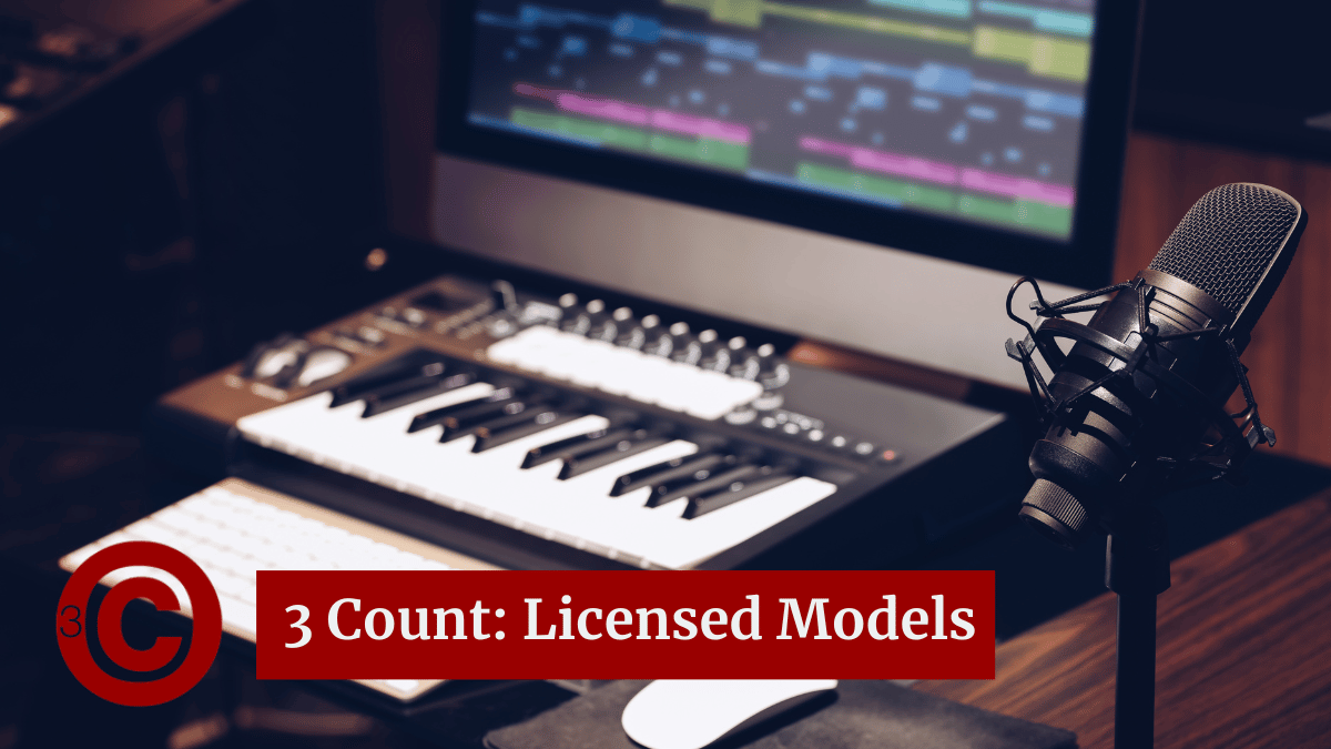 3 Count: Licensed Models