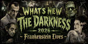 The Darkness Frankenstein Lives AI advertisement.